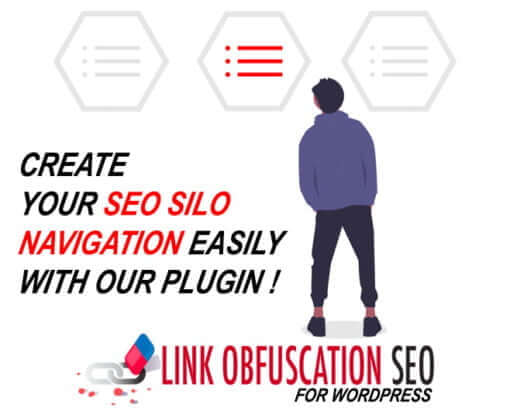 obfuscate link silo navigation wordpress